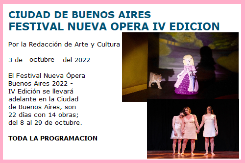 FESTIVAL NUEVA OPERA